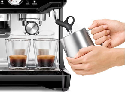 Sage The Barista Express SES870BKS Machine Expresso à Grains Noir & Argent