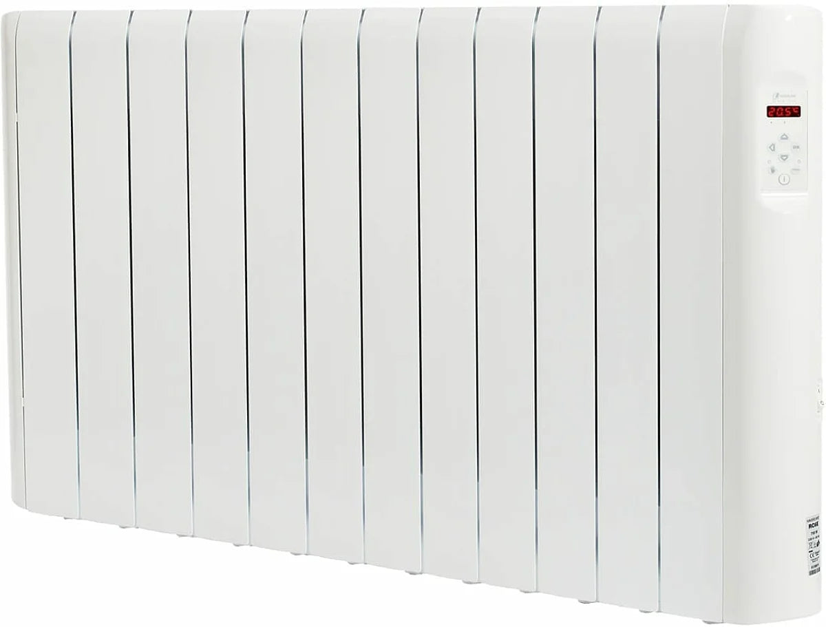 Haverland RCE12S – Radiateur Électrique à Inertie Fluide 1800 W – 12 Éléments – Programmable – Blanc – Neuf