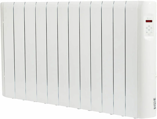 Haverland RCE12S – Radiateur Électrique à Inertie Fluide 1800 W – 12 Éléments – Programmable – Blanc – Neuf