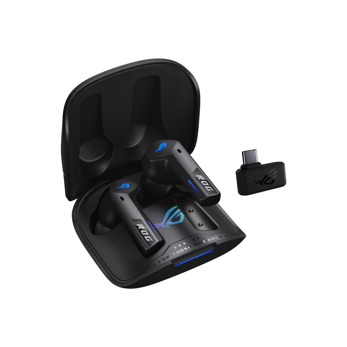 ASUS ROG Cetra True Wireless SpeedNova – Écouteurs Gaming Sans Fil Bluetooth & 2,4 GHz – ANC – 24 bits/96 kHz – Noir – Neufs