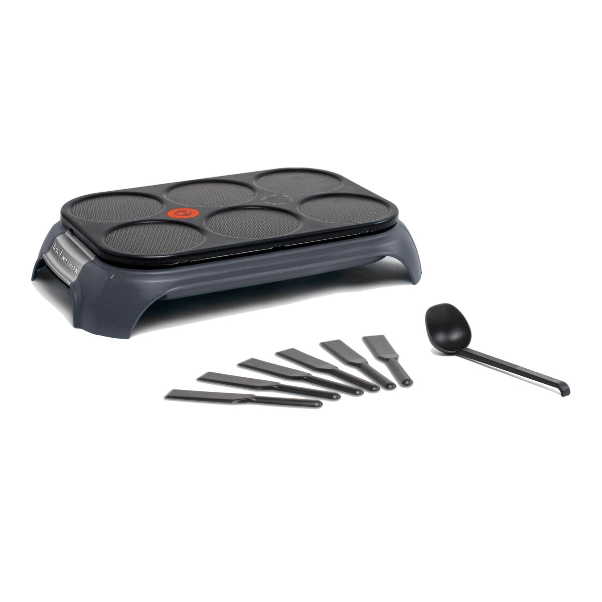 Tefal Crep'Party PY558BF0 – Crêpière Électrique 6 Personnes – Crêpes & Pancakes – Neuve