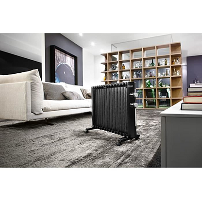De'Longhi HMP1500 – Chauffage Panneau Rayonnant 1500 W – Jusqu'à 20 m² – Noir – Neuf