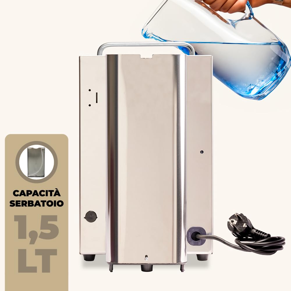 Faber Pro Total Inox Basic – Machine à Café à Dosettes ESE 44 mm – 15 Bars – 500 W – Inox – Neuve