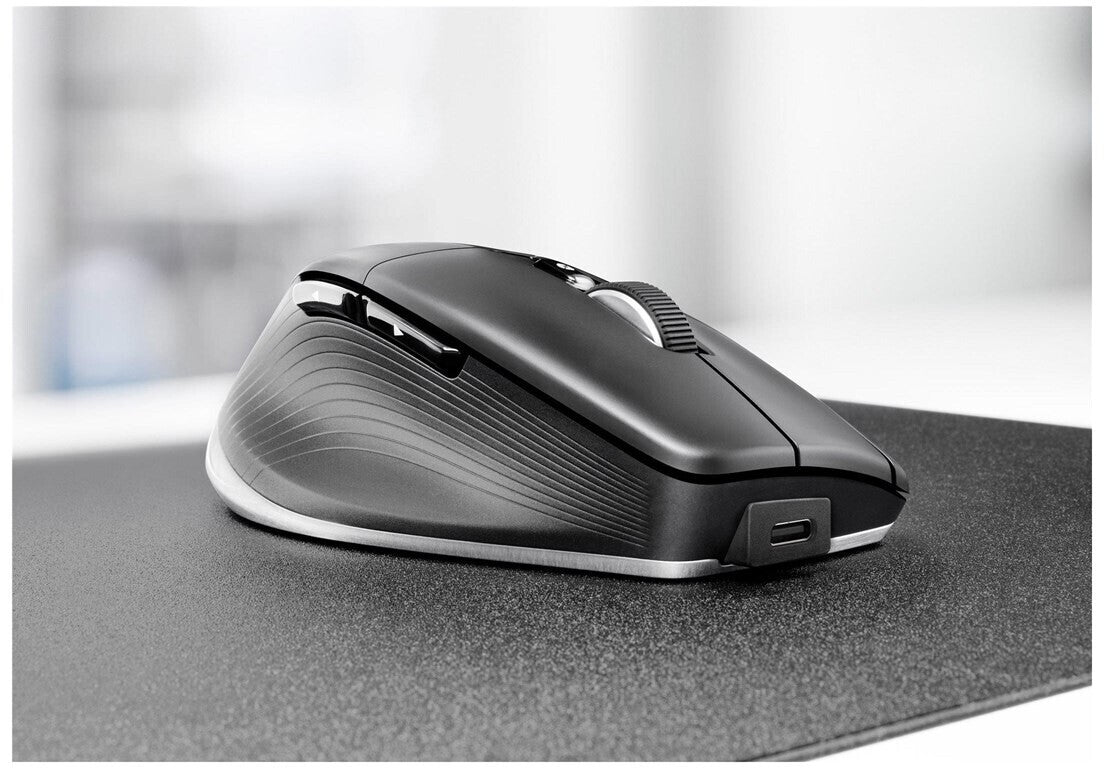 3Dconnexion CadMouse Pro Wireless Left – Souris Ergonomique Sans Fil pour Gaucher – 7200 DPI – Neuve