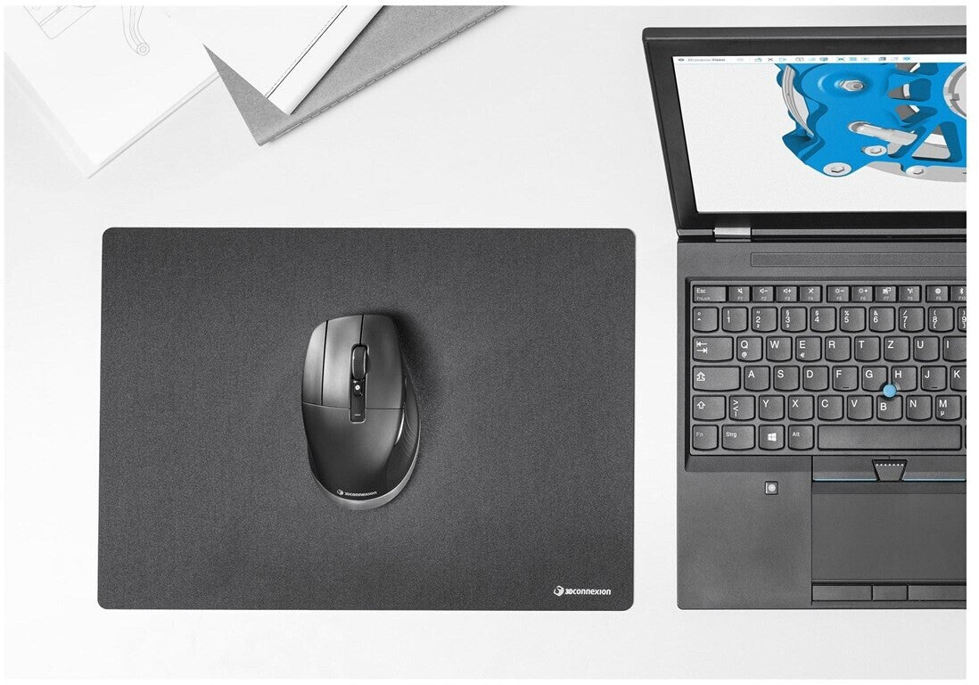 3Dconnexion CadMouse Pro Wireless Left – Souris Ergonomique Sans Fil pour Gaucher – 7200 DPI – Neuve
