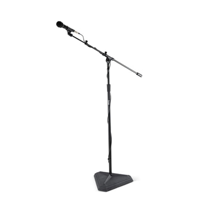 On-Stage SMS7630B – Pied Micro Studio Professionnel à Base Lourde avec Perche Télescopique – Neuf