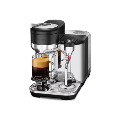 Sage Nespresso Vertuo Creatista – Machine à Café à Capsules avec Buse Vapeur Auto – Black Truffle – Neuve