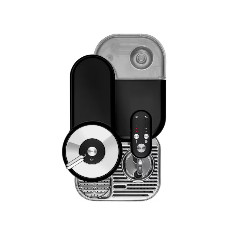 Sage Nespresso Vertuo Creatista – Machine à Café à Capsules avec Buse Vapeur Auto – Black Truffle – Neuve