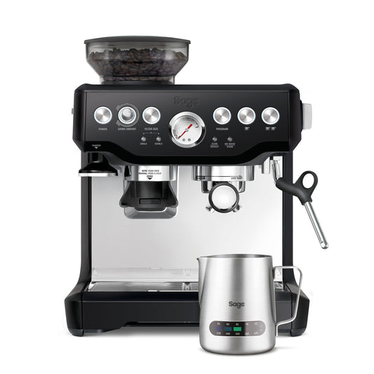 Sage The Barista Express SES870BKS Machine Expresso à Grains Noir & Argent