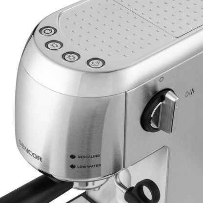 SENCOR SES 4900SS – Machine Expresso 20 Bars 1400 W – Buse Vapeur – Thermoblock – Inox – Neuve