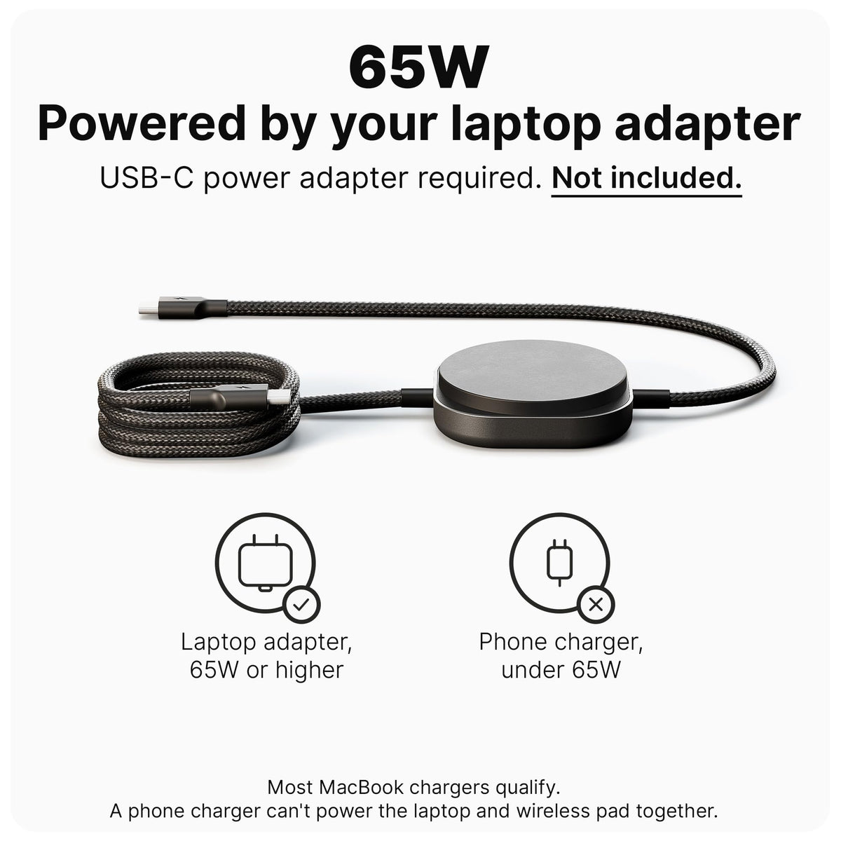 Zens Pro 2 Qi2 – Câble USB-C 140 W & Chargeur Sans Fil 15 W - Neuf