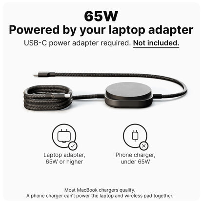 Zens Pro 2 Qi2 – Câble USB-C 140 W & Chargeur Sans Fil 15 W - Neuf