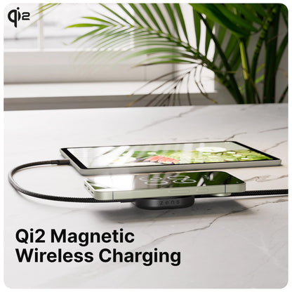 Zens Pro 2 Qi2 – Câble USB-C 140 W & Chargeur Sans Fil 15 W - Neuf